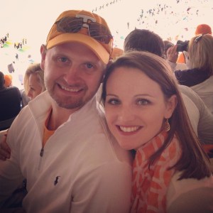 Tommy and I at the UT v. FL game