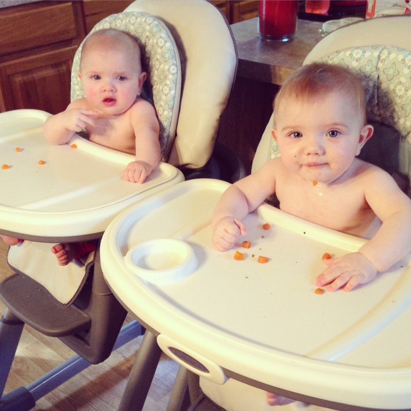 Steamed Carrots :) Cut in the chunks in this picture, but do better with them in bigger pieces they can hold